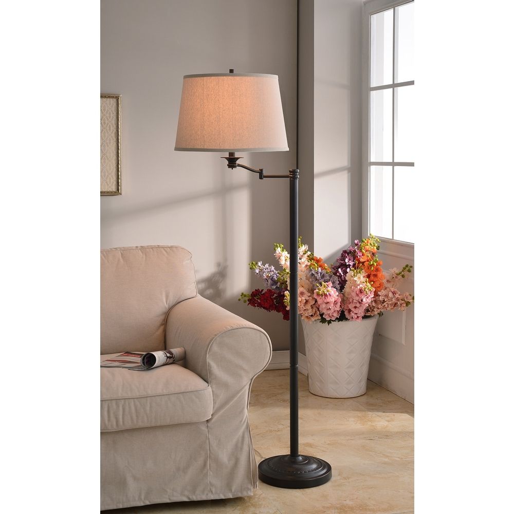 Brown Floor Lamps | Find Great Lamps & Lamp Shades Deals Shopping At  Overstock Inside Brown Floor Lamps (View 16 of 20)