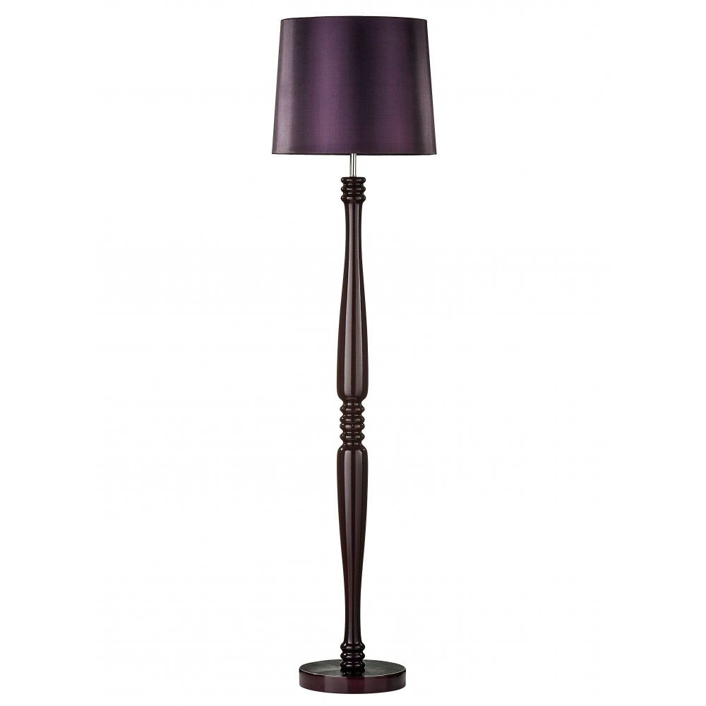 Buy Purple High Gloss Curvy Floor Standing Lampfusion Living Intended For Purple Floor Lamps (View 7 of 20)