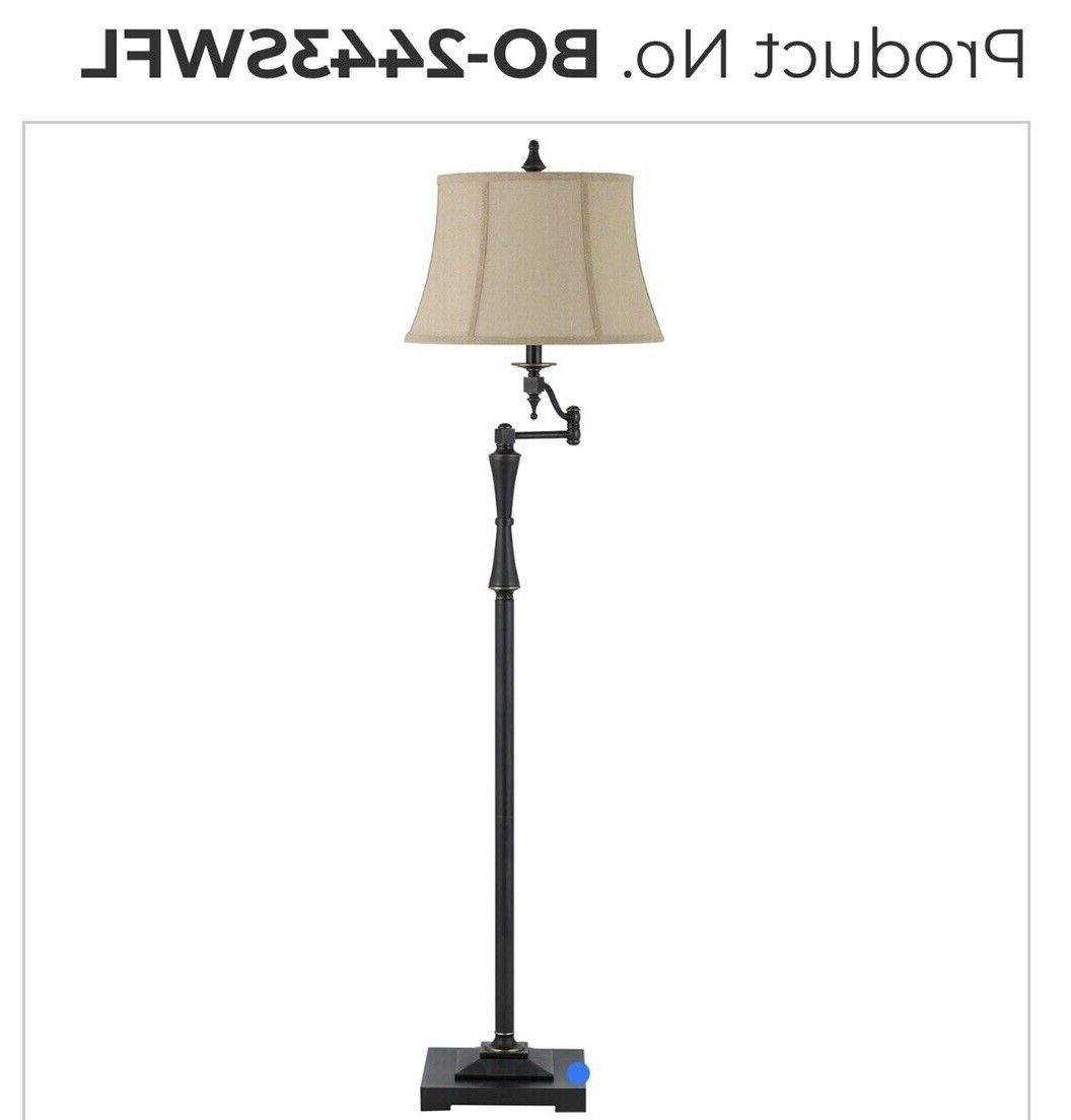 Cal Lighting 150w 3 Way Madison Swing Arm Floor Lamp Bo 2443swfl | Ebay In 2 Arm Floor Lamps (View 15 of 20)