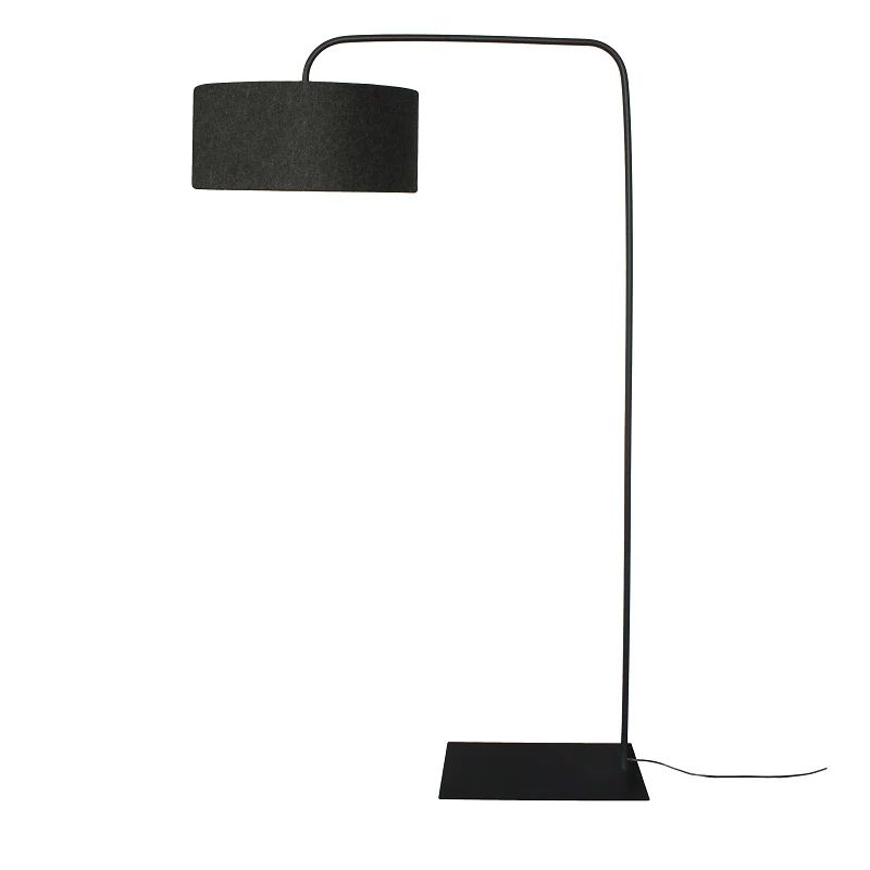 Cantilever Black Large Floor Lamp – Warwick & Quinlan With Regard To Cantilever Floor Lamps (View 12 of 20)