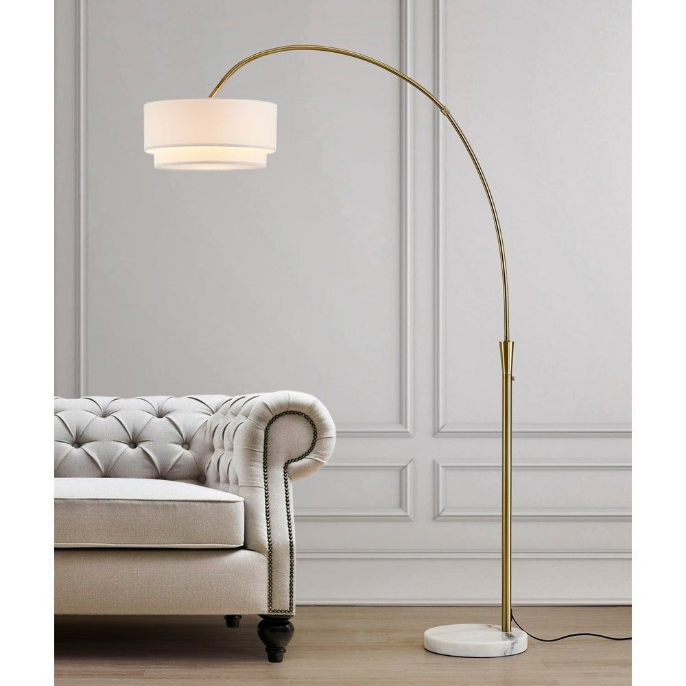 Carson Carrington Flam 81 Inch Arch Floor Lamp – Overstock – 25861535 Inside Arc Floor Lamps (View 4 of 20)