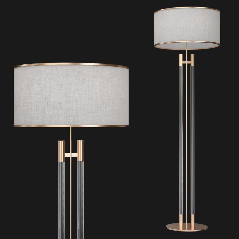 Column Acrylic Floor Lamp (43669) 3d Model – Download 3d Model Column Acrylic  Floor Lamp (43669) | 43669 | 3dbaza Inside Acrylic Floor Lamps (View 3 of 20)