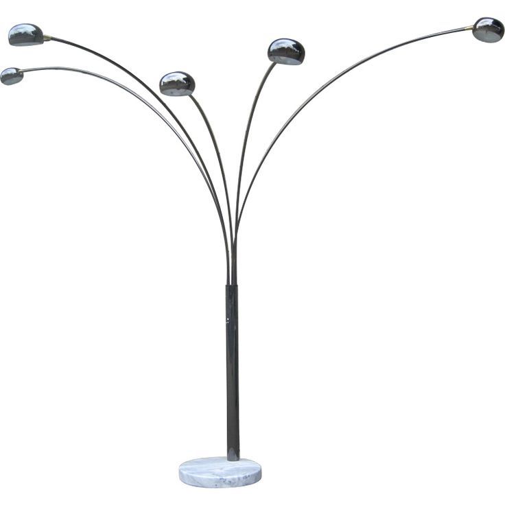 Five Arm Arc Floor Lamp | 5 Light Floor Lamp, Arc Floor Lamps, Black Floor  Lamp Regarding 5 Light Arc Floor Lamps (View 10 of 20)