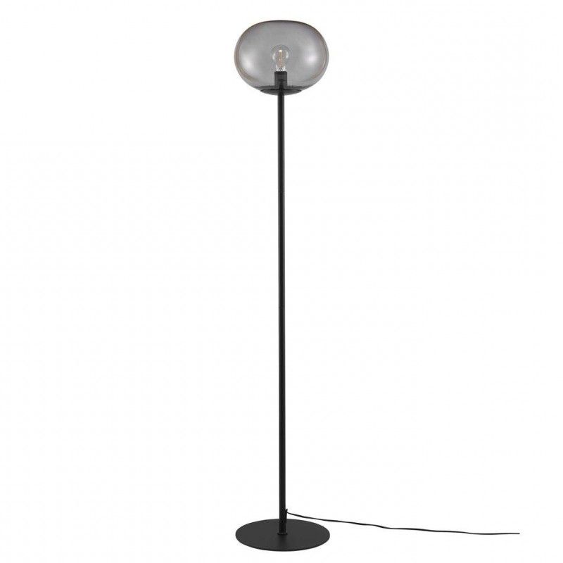 Floor Lamp Alton E27 25w Black / Smoke Glass 2010514047 Nordlux With Smoke Glass Floor Lamps (Gallery 20 of 20)
