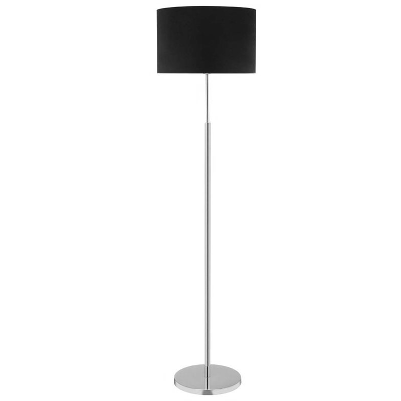 Floor Lamp In Polished Chrome Finish – R&s Robertson With Regard To Chrome Finish Metal Floor Lamps (View 14 of 20)