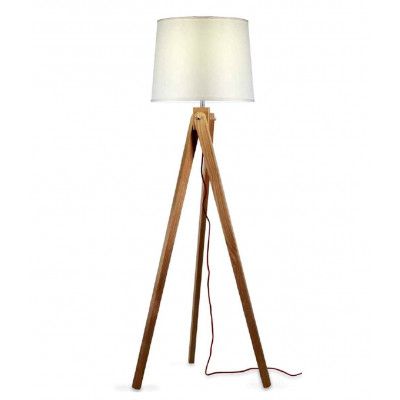 Floor Lamp Pan International Zaria / Vellini Regarding Oak Floor Lamps (Gallery 20 of 20)