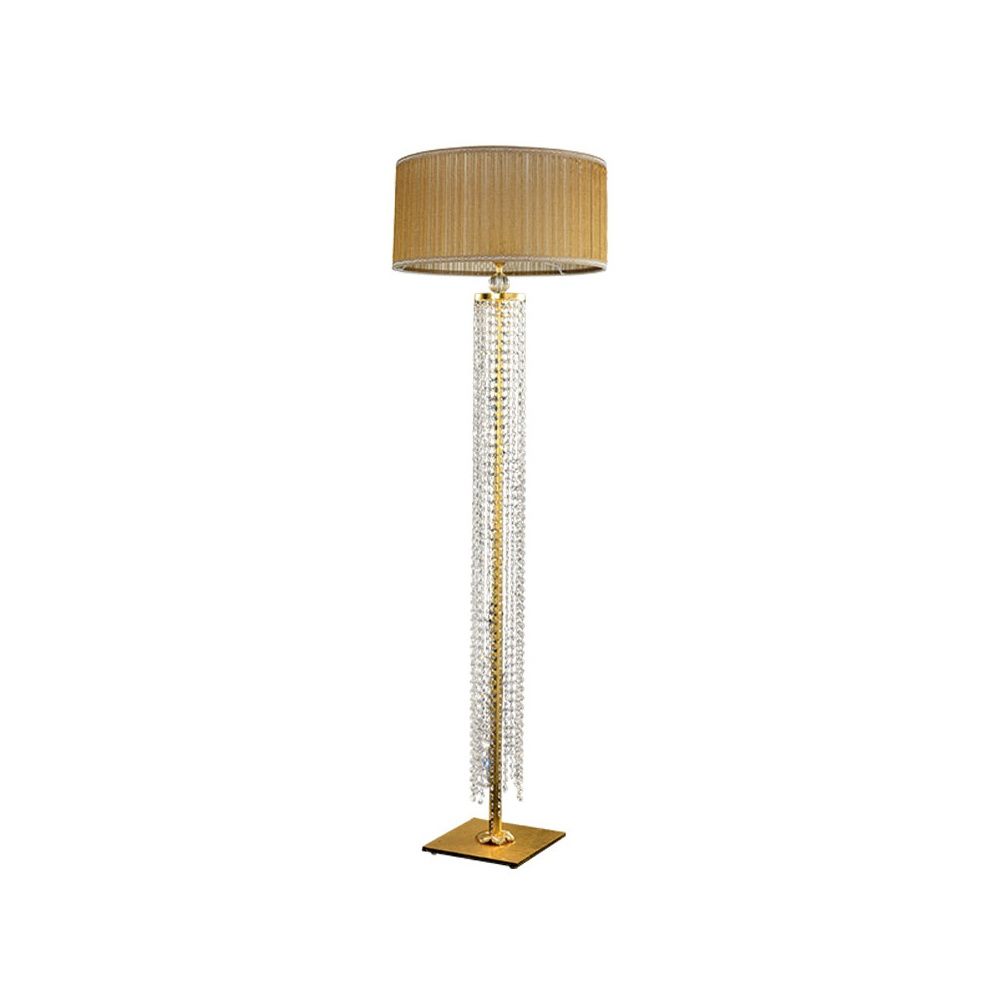 Fusion Floor Lamp With Swarovski Crystals – Floor Lamps – Isa Project Throughout Gold Floor Lamps (View 10 of 20)