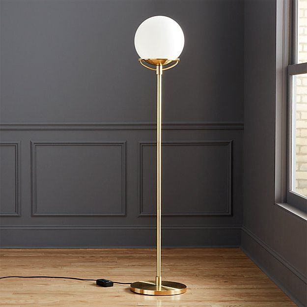 Globe Brass Floor Lamp | | Globe Floor Lamp, Brass Floor Lamp, Lamps Living  Room Intended For Globe Floor Lamps (View 14 of 20)