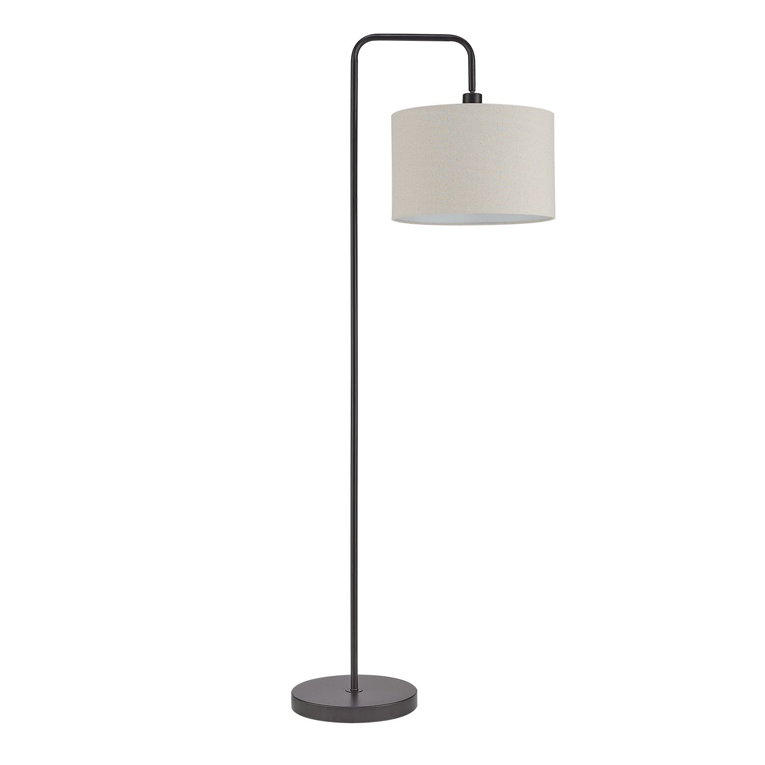 Globe Electric Barden 58" Dark Bronze Floor Lamp With Beige Fabric Shade,  67395 – Walmart Intended For Dark Bronze Floor Lamps (View 5 of 20)