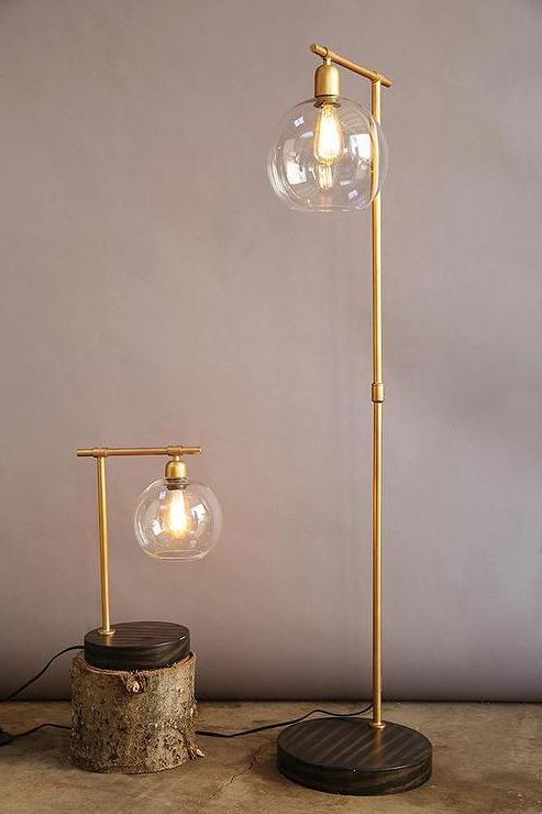 Gold Globe Floor Lamp With Regard To Globe Floor Lamps (Gallery 19 of 20)