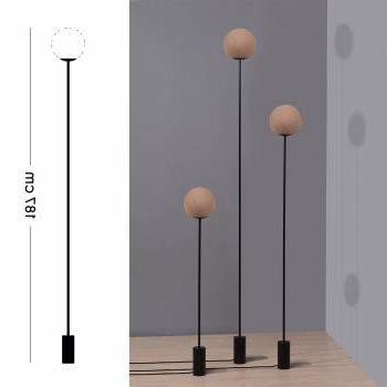 Granpapa Design Floor Lamp 187 – Nude In Frosted Glass Floor Lamps (View 13 of 20)