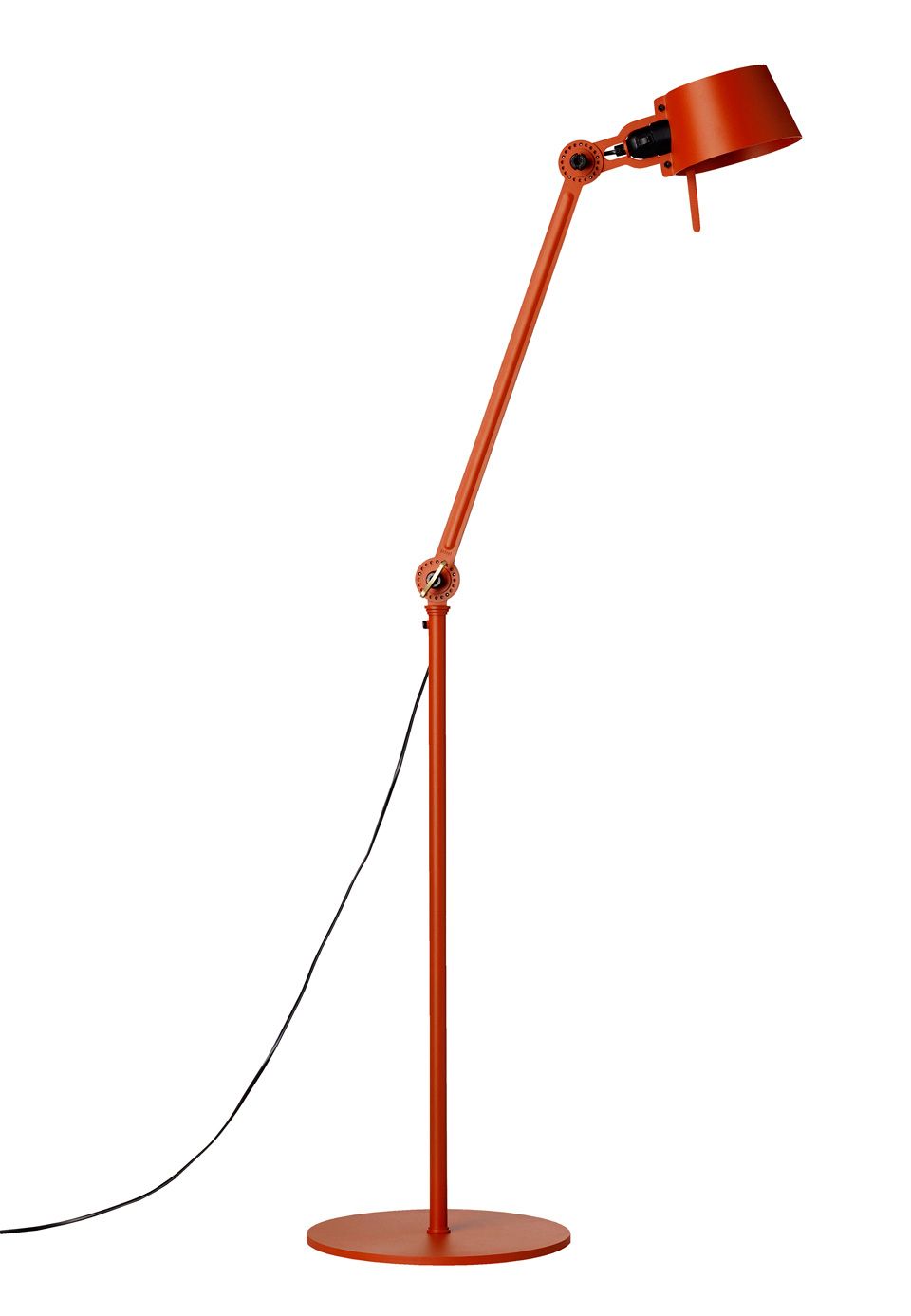 Industrial Style Orange Steel Floor Lamp Bolt – Tonone – Industrial Design  Lightanton De Groof – Réf (View 2 of 20)