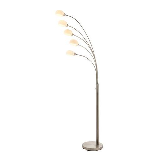 Jaspa 5 Arm Dimmable Integral Led Floor Lamp 76568 | The Lighting Superstore Inside Floor Lamps With Dimmable Led (View 8 of 20)