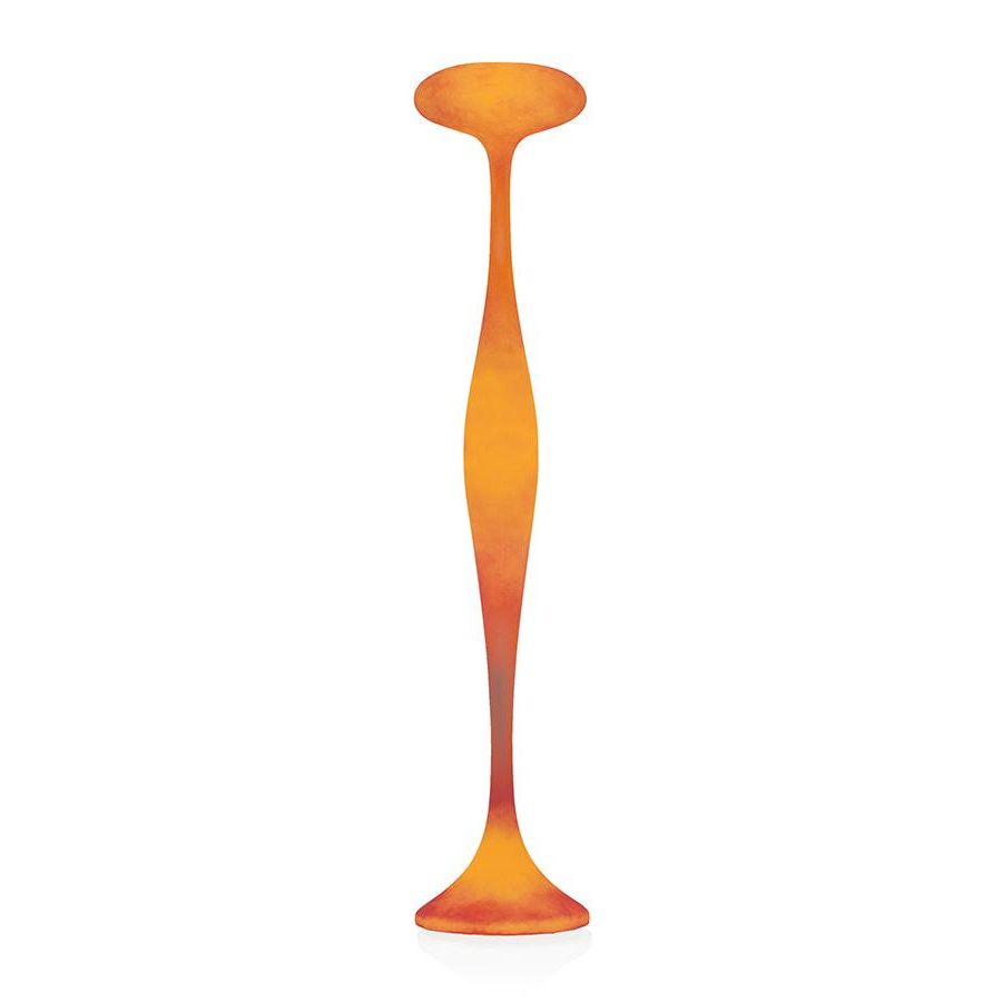 Kdln Kundalini Floor Lamp E.t.a. Eta (orange – Fibreglass) – Myareadesign (View 15 of 20)