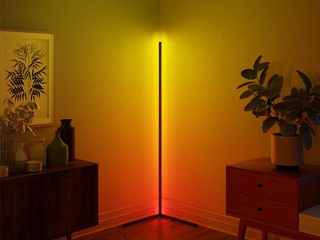 Lamp Depot Minimalist Led Corner Floor Lamp (2 Pack) | Stacksocial With Minimalist Floor Lamps (View 10 of 20)
