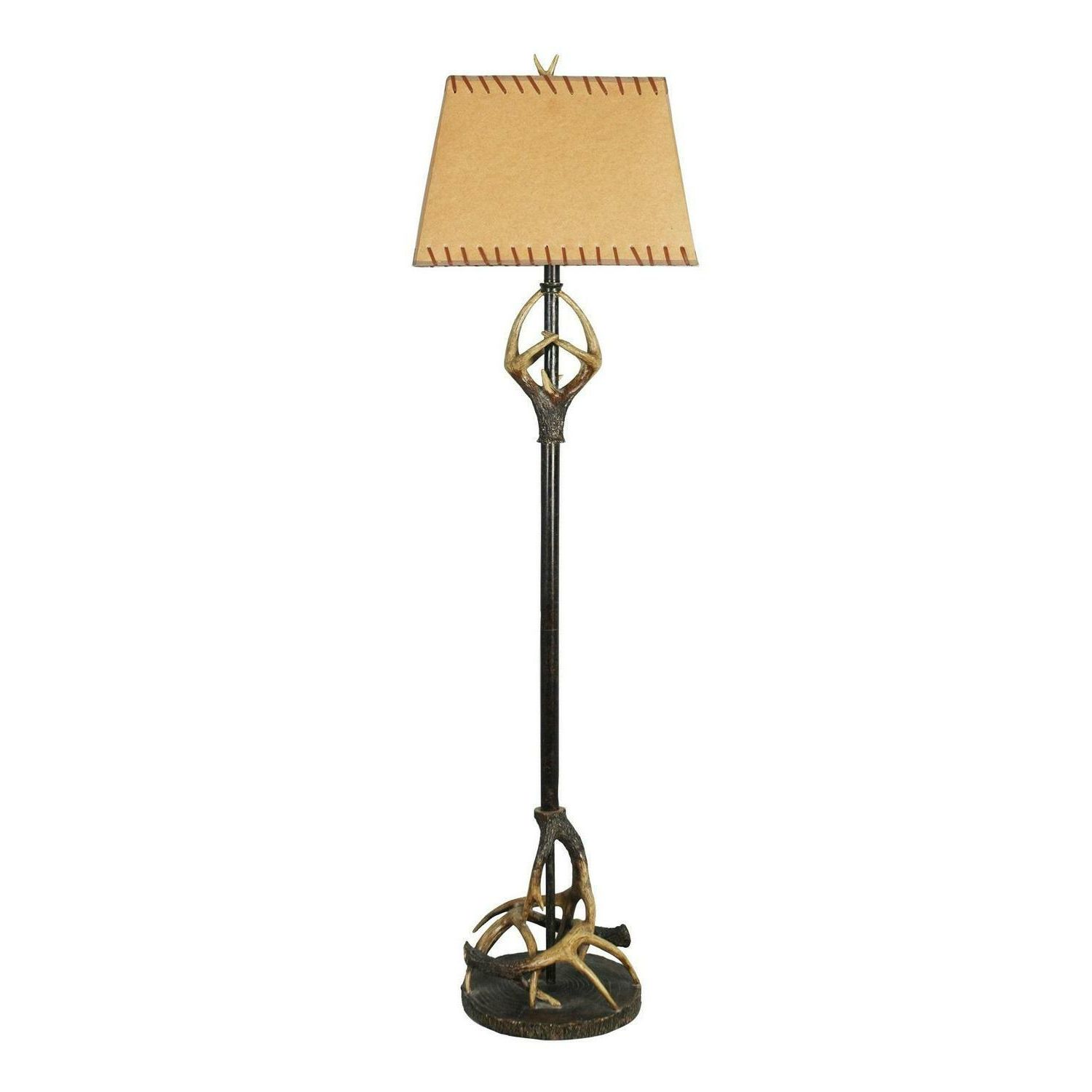 Lamps Per Se 61  Inch Antler Floor Lamp | Ebay With 61 Inch Floor Lamps (View 9 of 20)