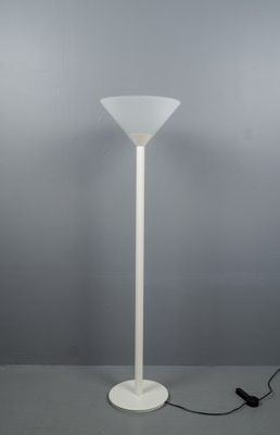 Large Futuristic German Mouth Blown Frosted Glass Floor Lamp From Limburg,  1960s For Sale At Pamono With Frosted Glass Floor Lamps (View 4 of 20)
