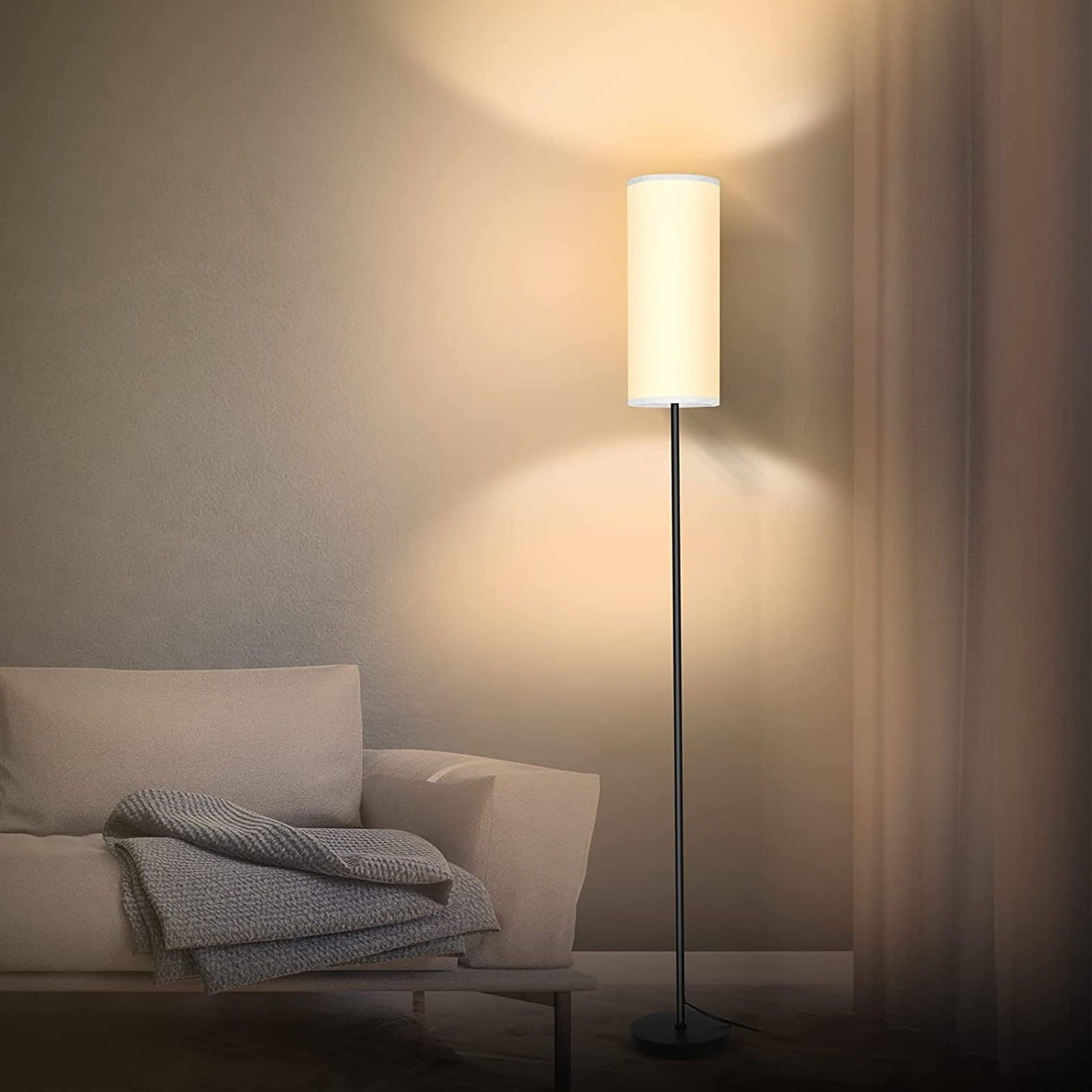 Linen Floor Lamp – Etsy With Regard To Textured Linen Floor Lamps (View 10 of 20)