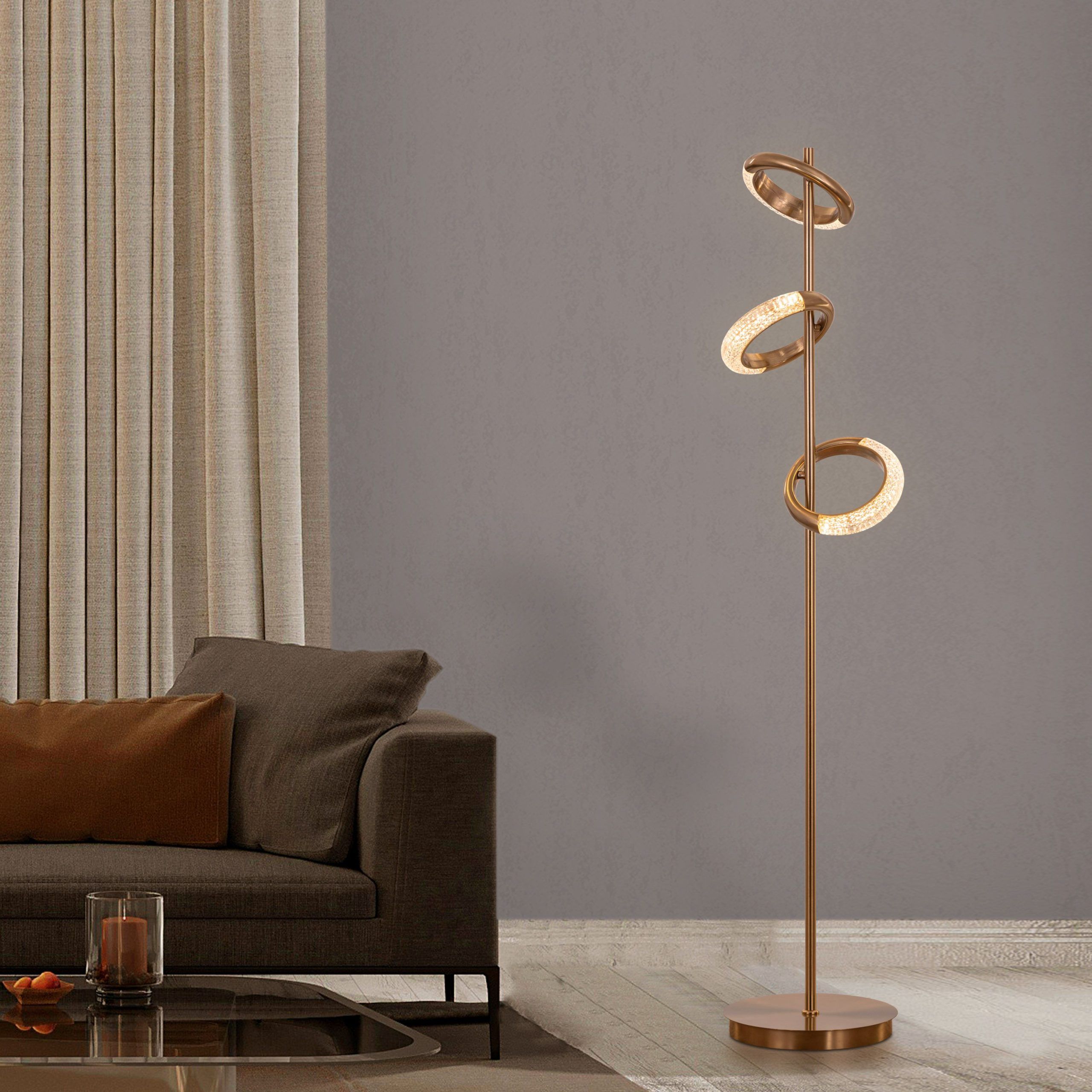 Lot To Unpack (built In Led) Floor Lamp Within Floor Lamps With Dimmable Led (View 15 of 20)