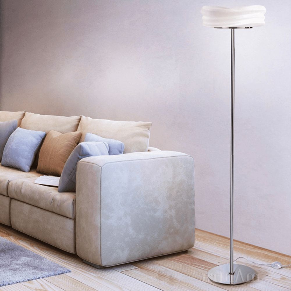 Mantra M3628 Mediterraneo 2 Light Floor Lamp Within Frosted Glass Floor Lamps (View 8 of 20)