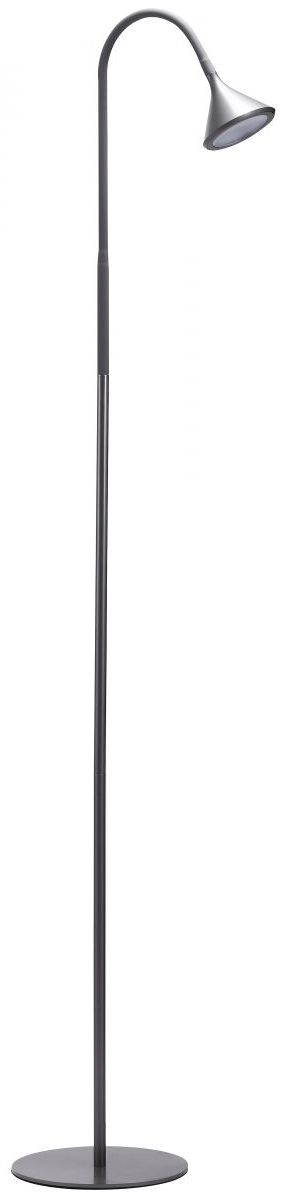 Minimalist Floor Lamp, Gray | Black+decker Pureoptics Led Regarding Minimalist Floor Lamps (View 18 of 20)