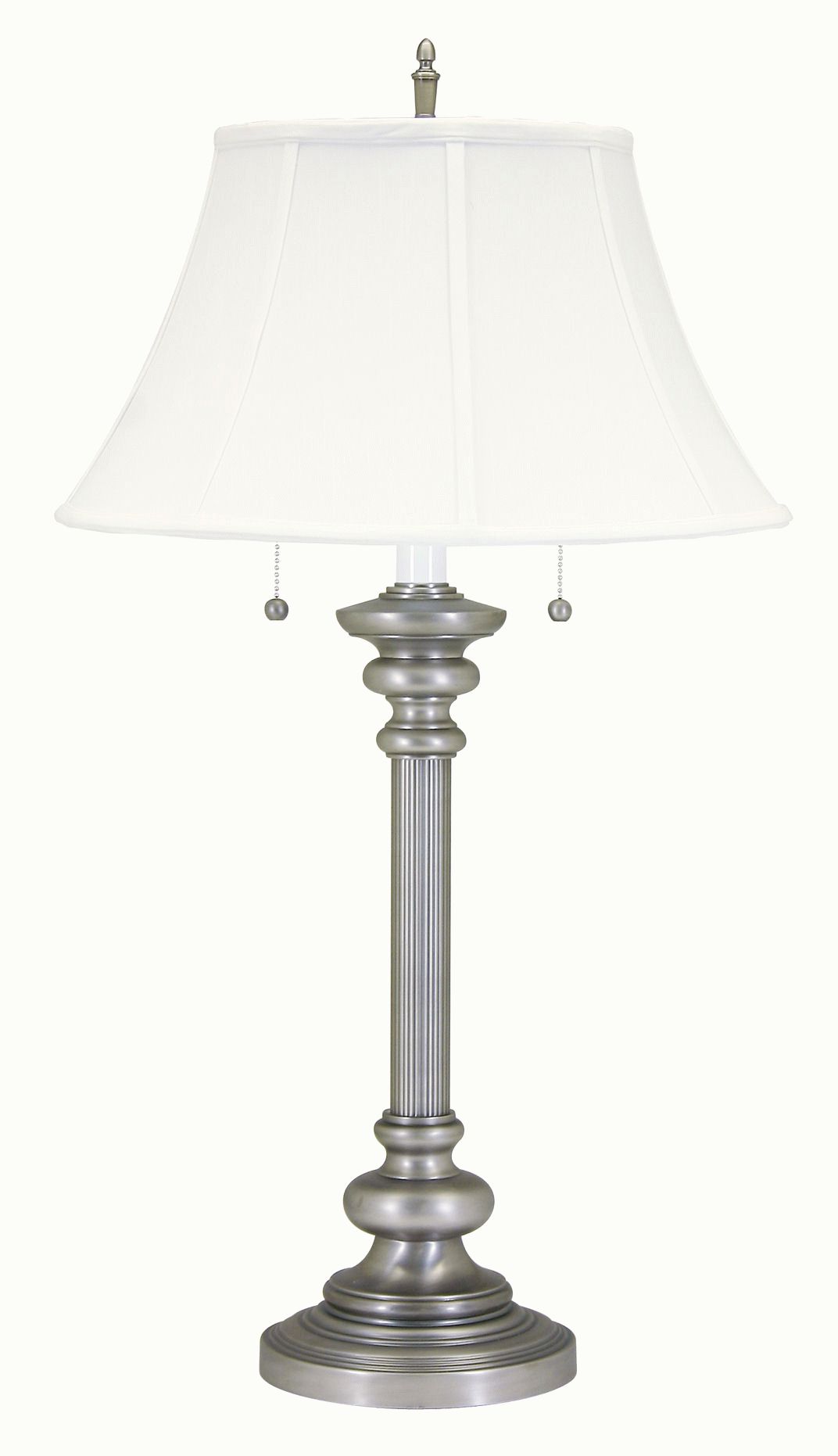 N651 House Of Troy Newport Pull Chain Table Lamp With Regard To Floor Lamps With Dual Pull Chains (View 15 of 20)