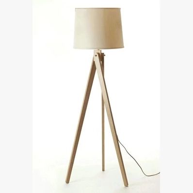 Nordic Ikea Creative Modern Japanese Thai Rubber Wood Wood Floor Lamp  Tripod Floor Lamp Trigeminal | Aliexpress Intended For Rubberwood Floor Lamps (View 6 of 20)