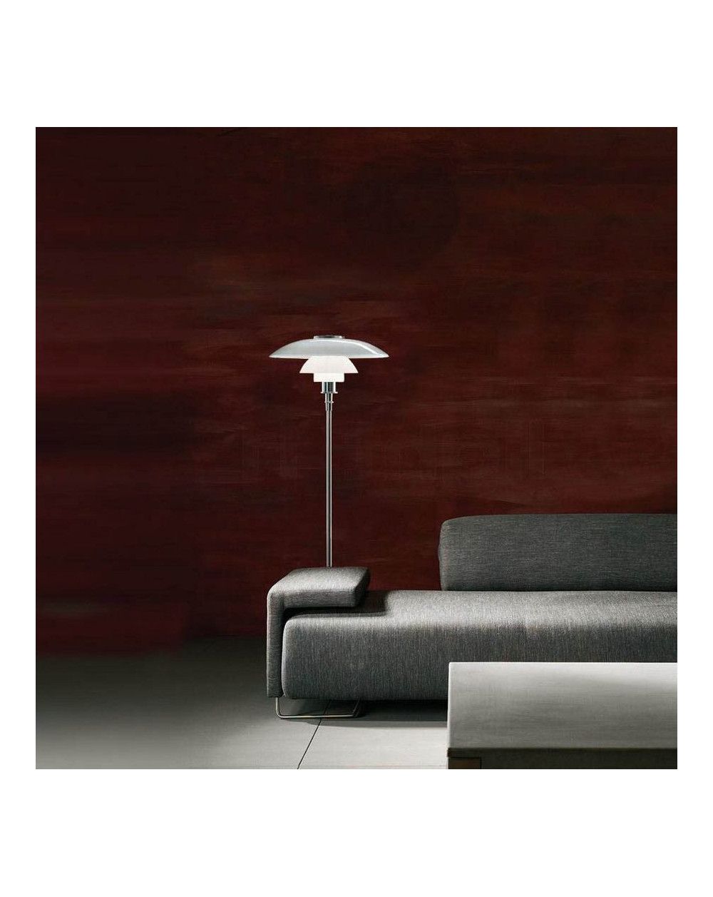 Ph 4 ½ – 3 ½ Floor Lamp, Poul Henningsen Design For Louis Poulsen – La  Boutique Danoise Throughout 3 Piece Set Floor Lamps (View 10 of 20)