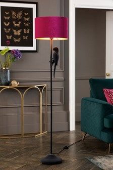 Pink Floor Lamps | Pink Embellished Floor Lamps | Next Uk Regarding Pink Floor Lamps (View 11 of 20)