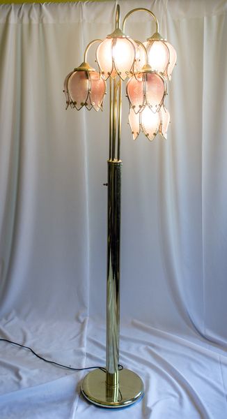 Pink Flower Floor Lamp | Vinterior Throughout Flower Floor Lamps (View 17 of 20)