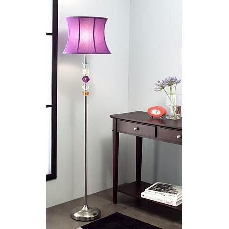 Purple Bijoux Floor Lamp – #89422 | Lamps Plus | Purple Floor Lamp, Floor  Lamp, Lamp Inside Purple Floor Lamps (View 18 of 20)