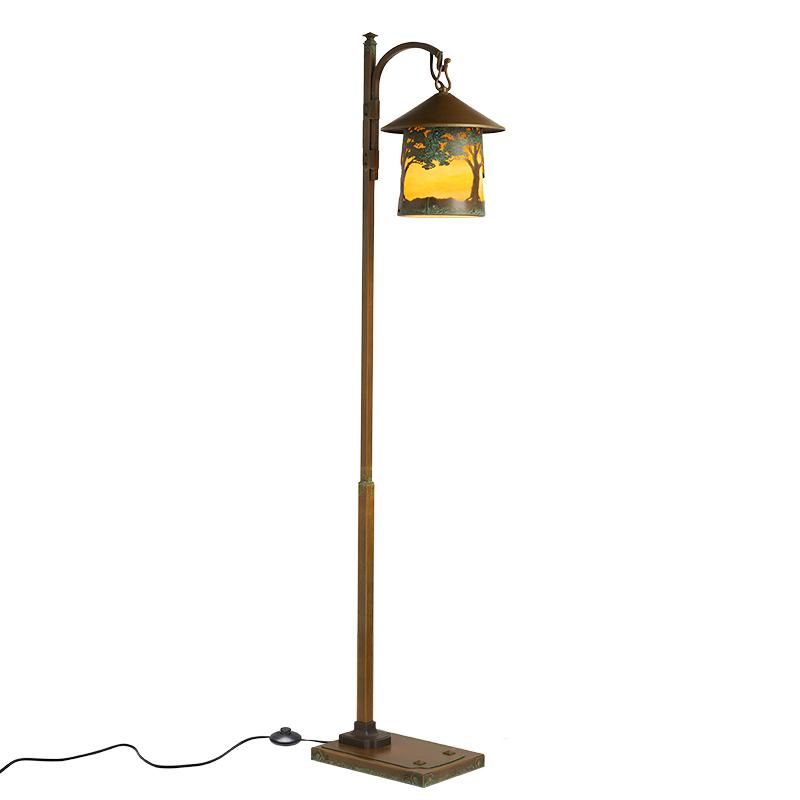 Rustic Floor Lamps | Huntington Series – 414 701 Within Lantern Floor Lamps (View 8 of 20)