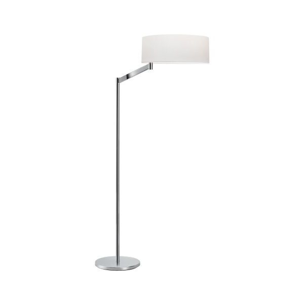 Sonneman 7083.01 – Perch 50 Inch 150 Watt Polished Chrome Floor Lamp  Portable Light Intended For 50 Inch Floor Lamps (Gallery 20 of 20)