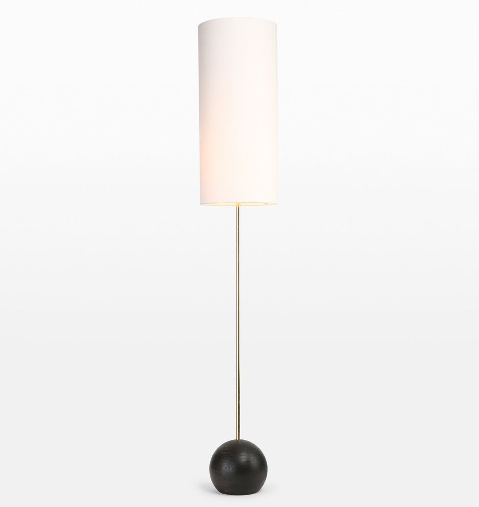 Stand Cylinder Shade Floor Lamp | Rejuvenation Intended For Cylinder Floor Lamps (View 1 of 20)
