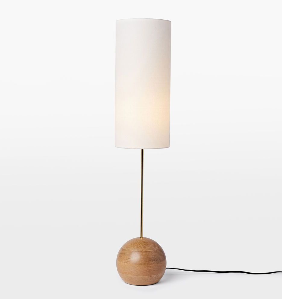 Stand Cylinder Shade Table Lamp | Rejuvenation | Floor Lamp Table, Table  Lamp, Outdoor Dining Furniture Inside Cylinder Floor Lamps (Gallery 20 of 20)