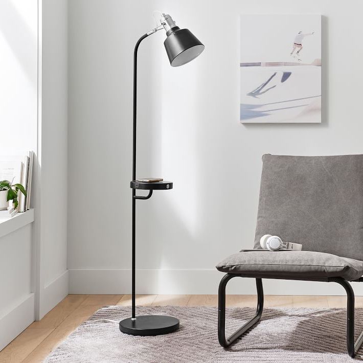 Taylor Wireless Charging Floor Lamp With Usb | Pottery Barn Teen Within Floor Lamps With Usb Charge (View 4 of 20)