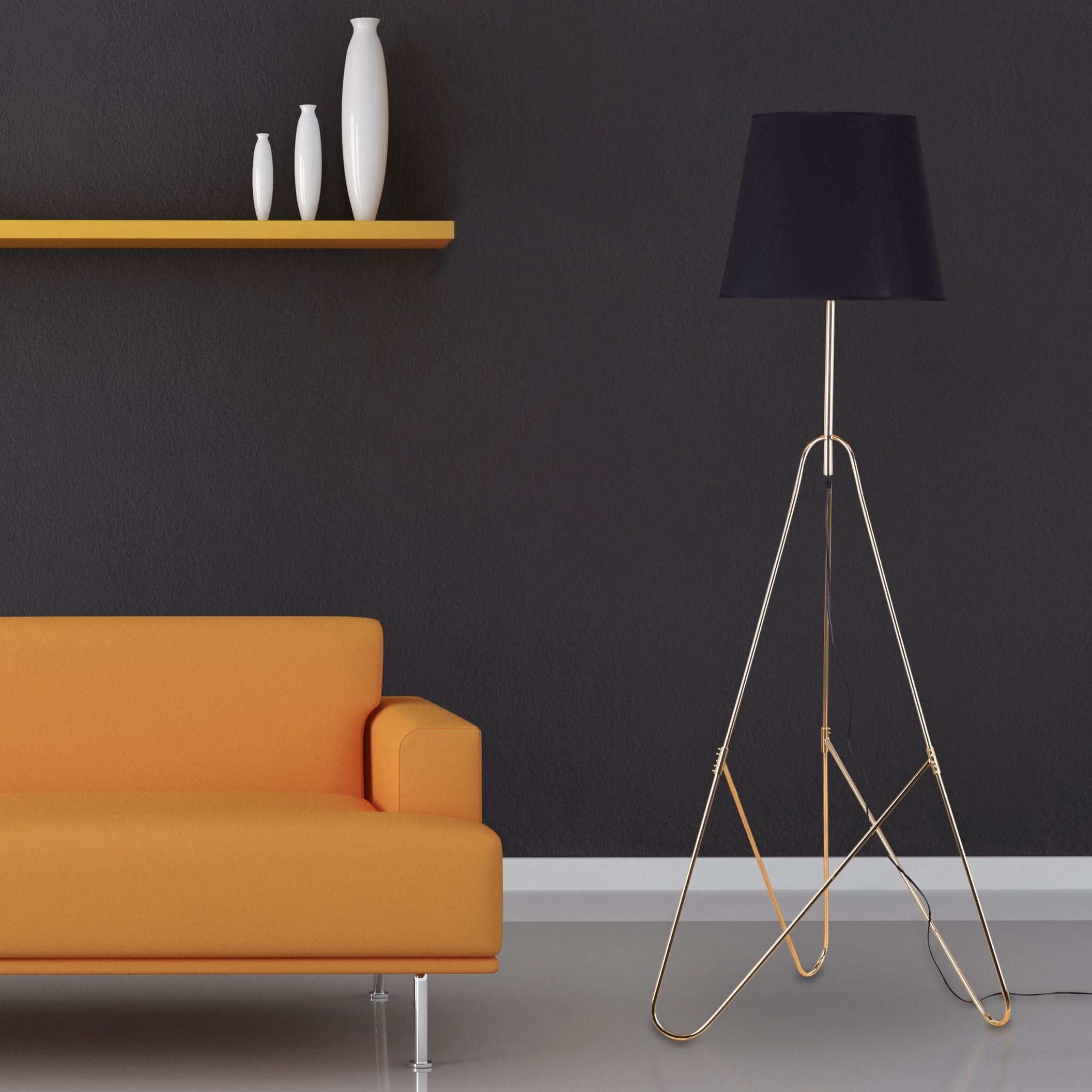 The Angular Marvel Floor Lamp With Angular Floor Lamps (View 12 of 20)