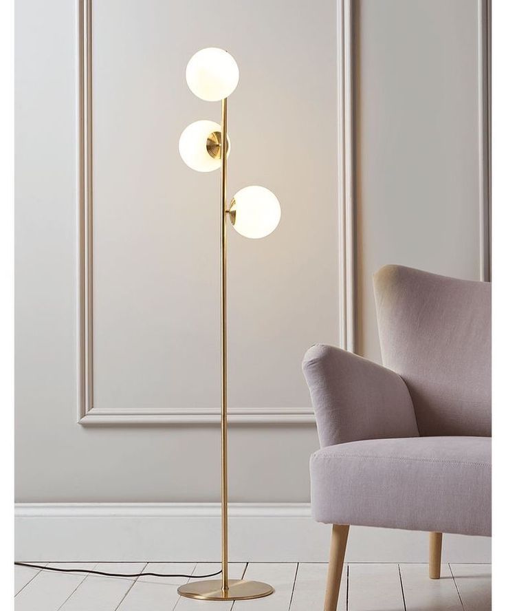 The Oakley Floor Lamp | Floor Lamp Bedroom, Floor Lamps Living Room, Globe  Floor Lamp With Regard To Globe Floor Lamps (View 9 of 20)