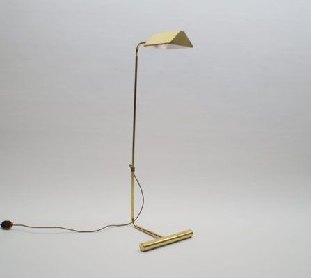 Vintage Adjustable Brass Floor Lamp For Sale At Pamono Throughout Antique Brass Floor Lamps (View 16 of 20)