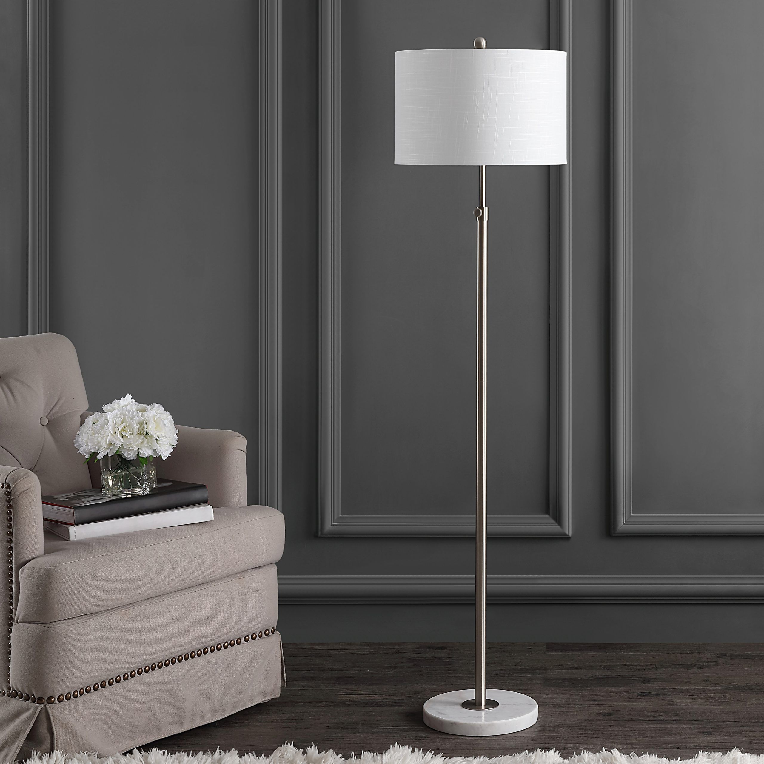 Wayfair | Chrome Floor Lamps You'll Love In 2023 Pertaining To Chrome Finish Metal Floor Lamps (View 7 of 20)