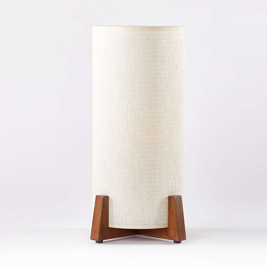 Weave Natural Table Lamp + Reviews | Crate & Barrel With Natural Woven Floor Lamps (View 9 of 20)