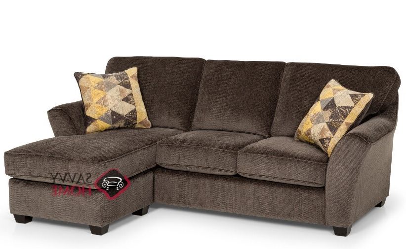 112 Fabric Stationary Chaise Sectionalstanton Is Fully Customizable You | Savvyhomestore With Convertible Sofa With Matching Chaise (View 8 of 20)