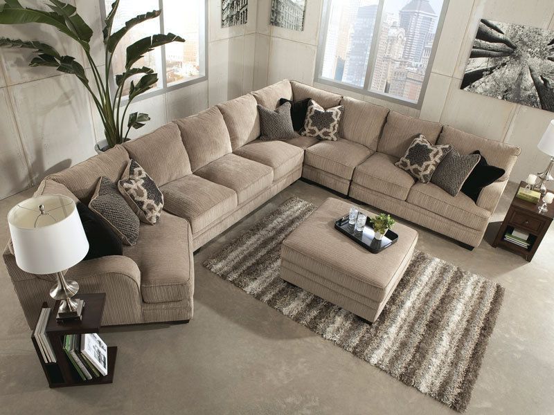15 Large Sectional Sofas That Will Fit Perfectly Into Your Family Home |  Large Sectional Sofa, Sectional Sofa Decor, Livingroom Layout Intended For Sectional Couches For Living Room (Gallery 1 of 20)