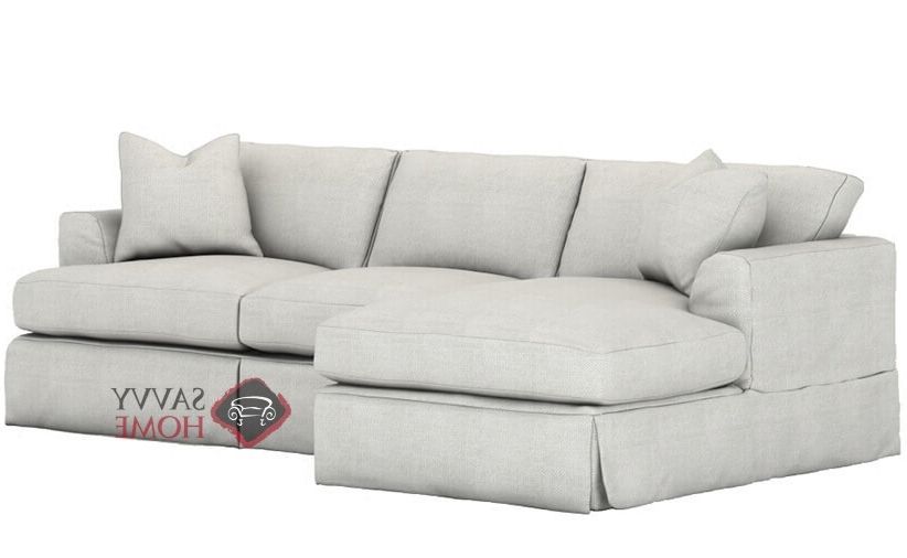 Berkeley Fabric Sleeper Sofas Chaise Sectionalsavvy Is Fully  Customizableyou | Savvyhomestore For Convertible Sofa With Matching Chaise (Gallery 17 of 20)