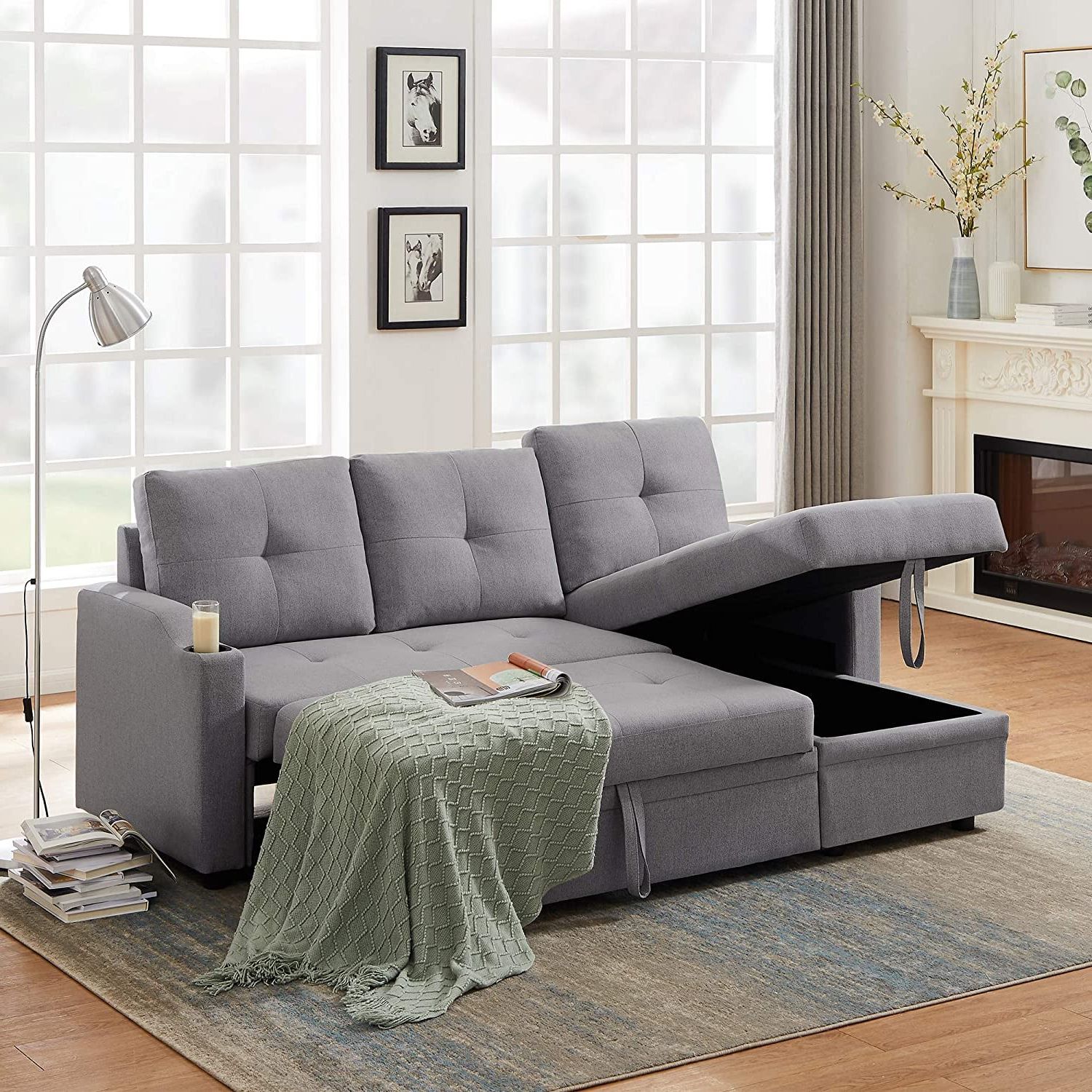 Best And Most Comfortable Sofas With Storage 2022 | Popsugar Home For Sofa Sectionals With Storage (View 9 of 20)