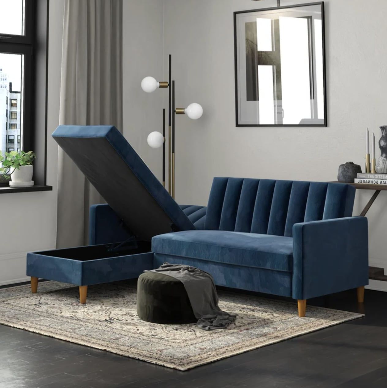 Best And Most Comfortable Sofas With Storage 2022 | Popsugar Home Throughout Convertible Sofas With Matching Chaise (View 7 of 20)