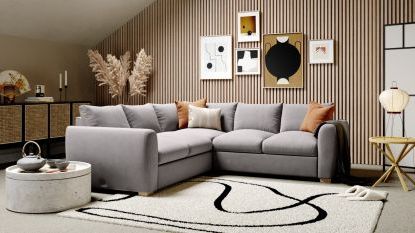 Best Corner Sofas And L Shaped Sofas: Stylish And Affordable | Real Homes Throughout L Shaped Corner Sofa Couches (View 12 of 20)