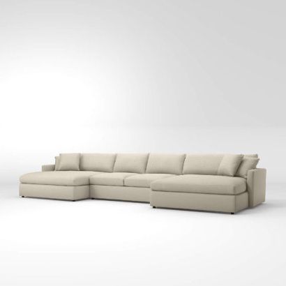 Buy Sectional Sofas In Dubai Uae – U & L Shape Sofa Set Pertaining To Sofas With Double Chaises (Gallery 10 of 20)
