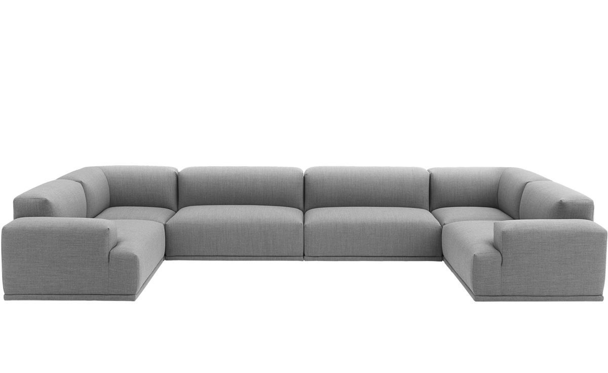 Connect U Shaped Sectional Sofa | Hive Regarding U Shaped Modular Sectional Sofas (Gallery 2 of 20)