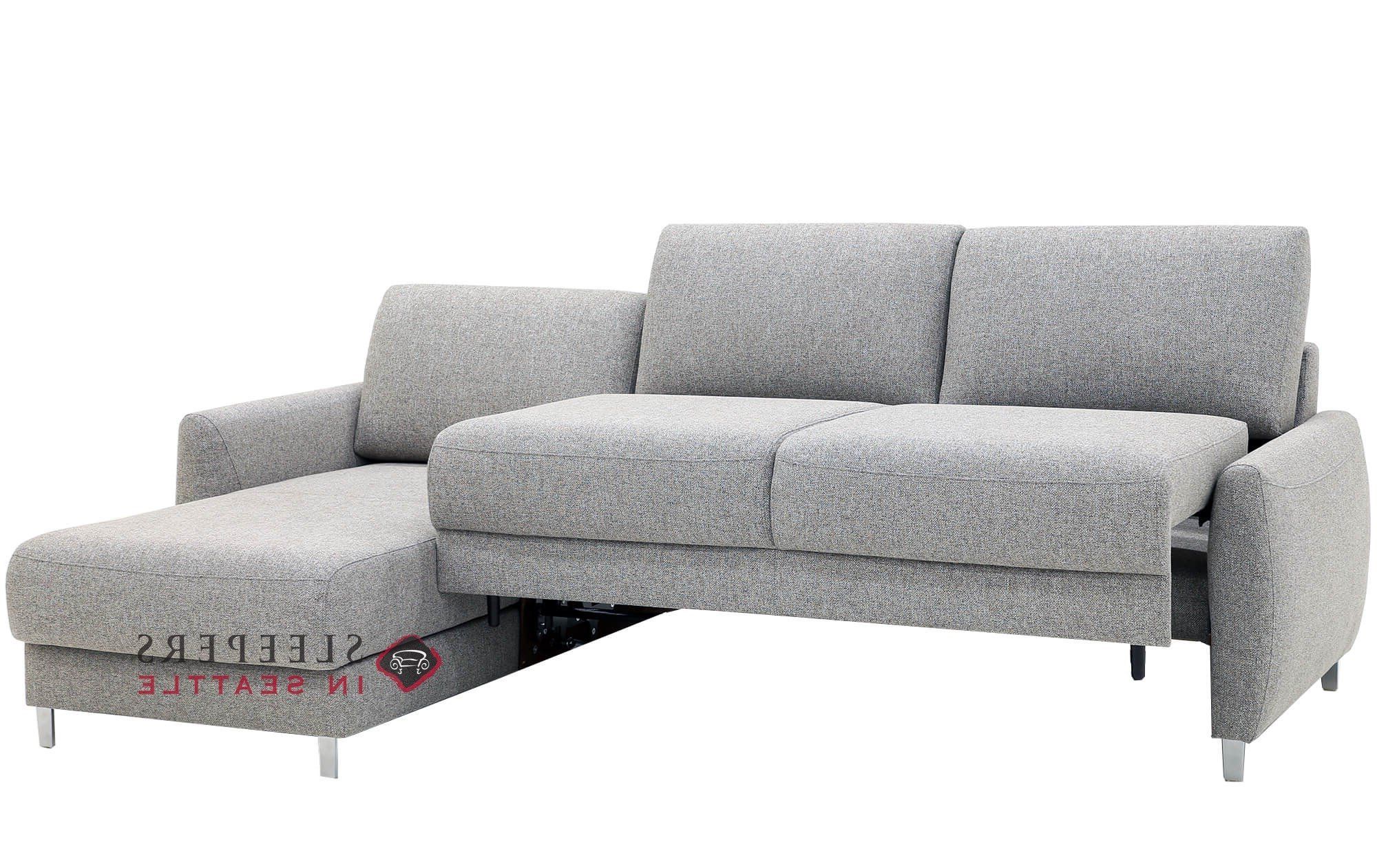 Customize And Personalize Delta Chaise Sectional Fabric Sofaluonto |  Chaise Sectional Size Sofa Bed | Sleepersinseattle Regarding Convertible Sofa With Matching Chaise (Gallery 4 of 20)